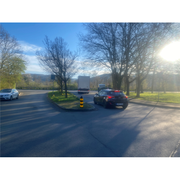 Couvercle pour poteau d'lot | en acier | coated white